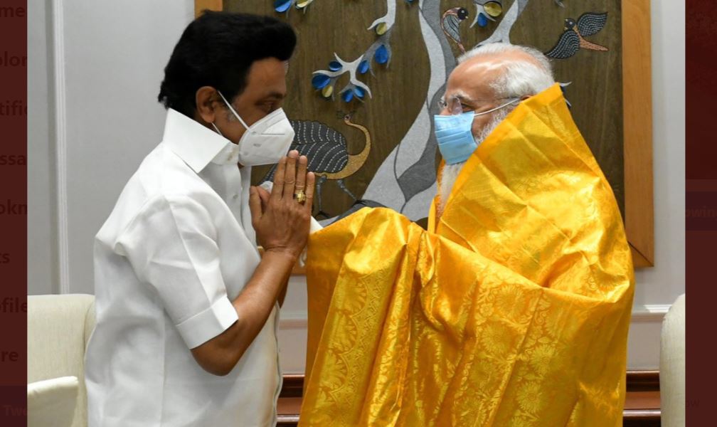 MK Stalin - PM Modi