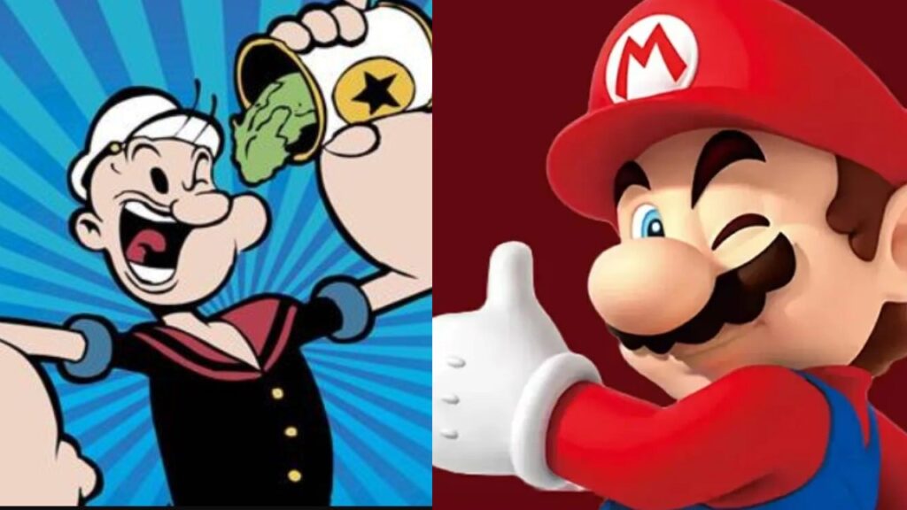 Popeye - Super Mario